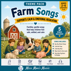 Farm Songs Theme Pack No 1 9 Farm Theme Pack No 4 Cover